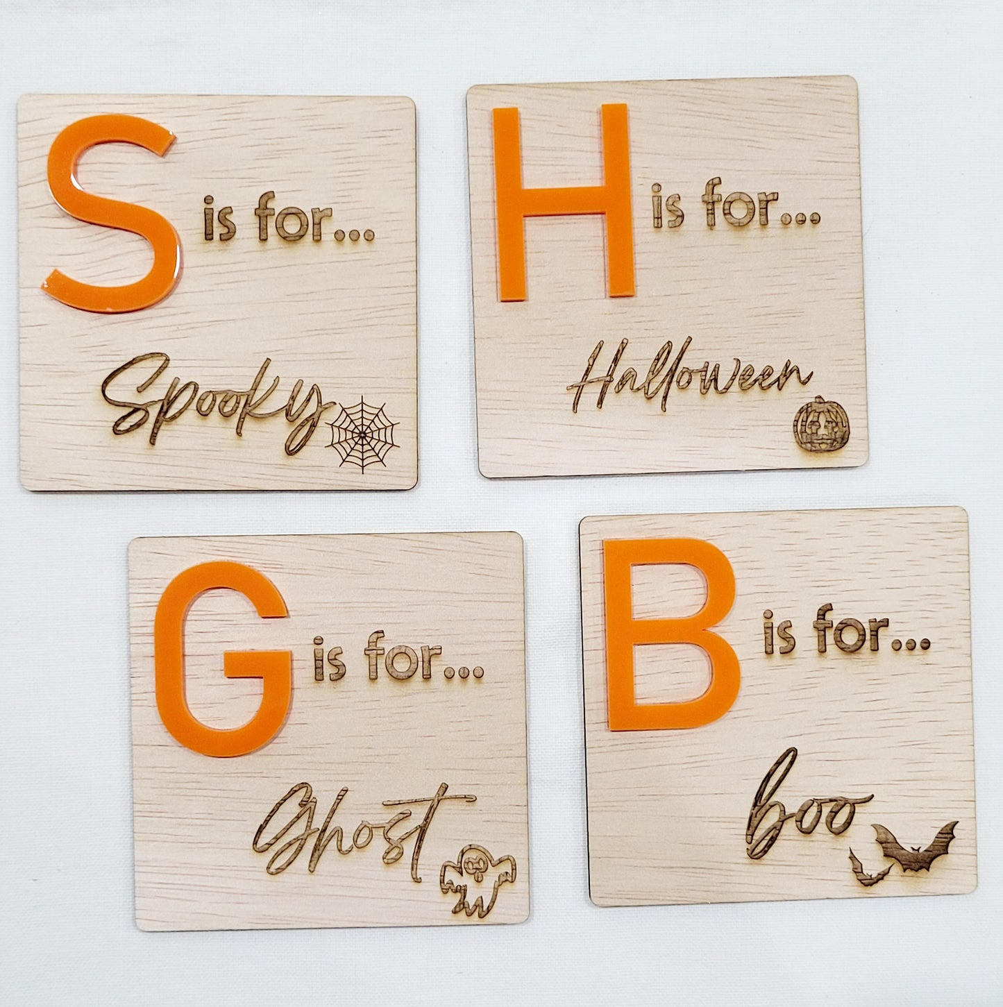 Halloween Alphabet Tiles