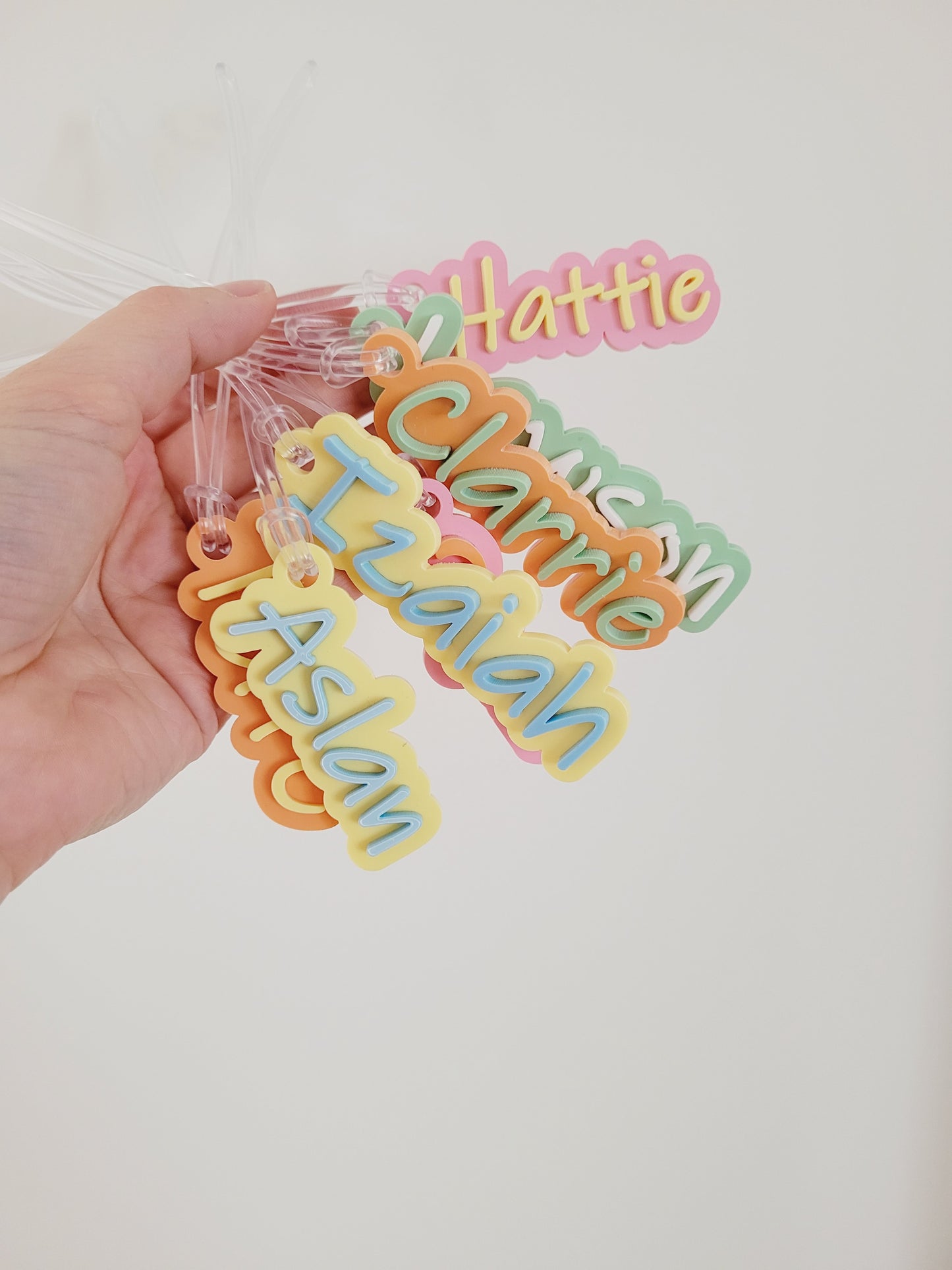 Double Layer Name Keyring