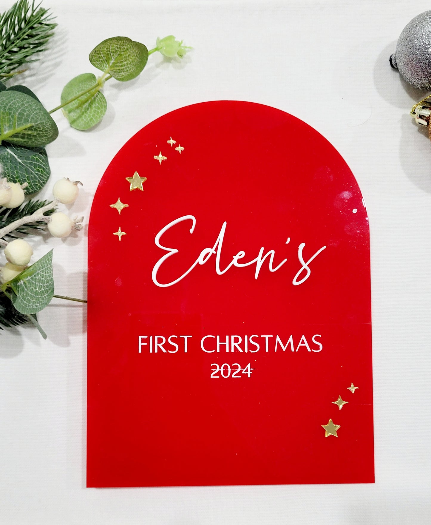 Personalised First Christmas