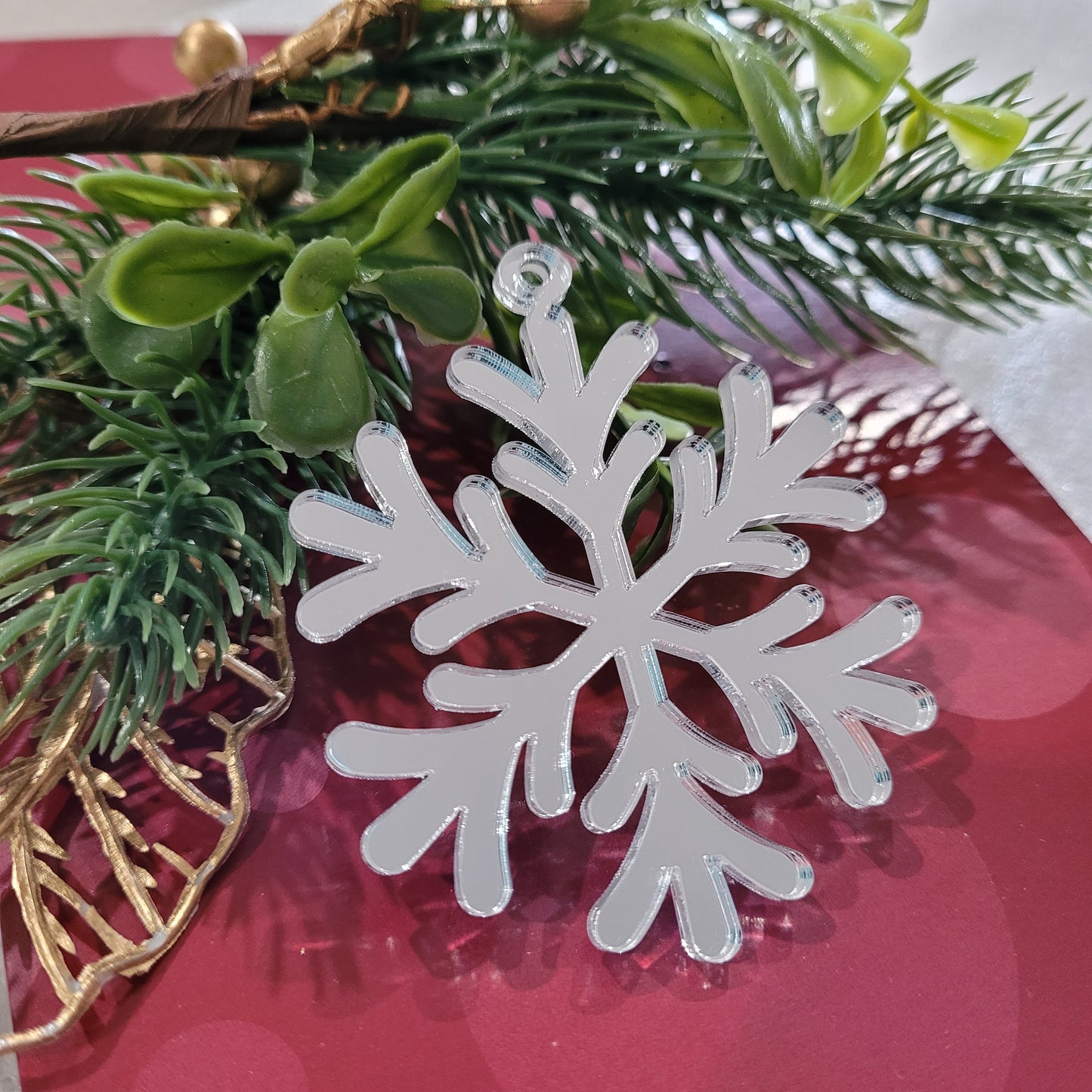 Snowflake Chirstmas Tree Ornament