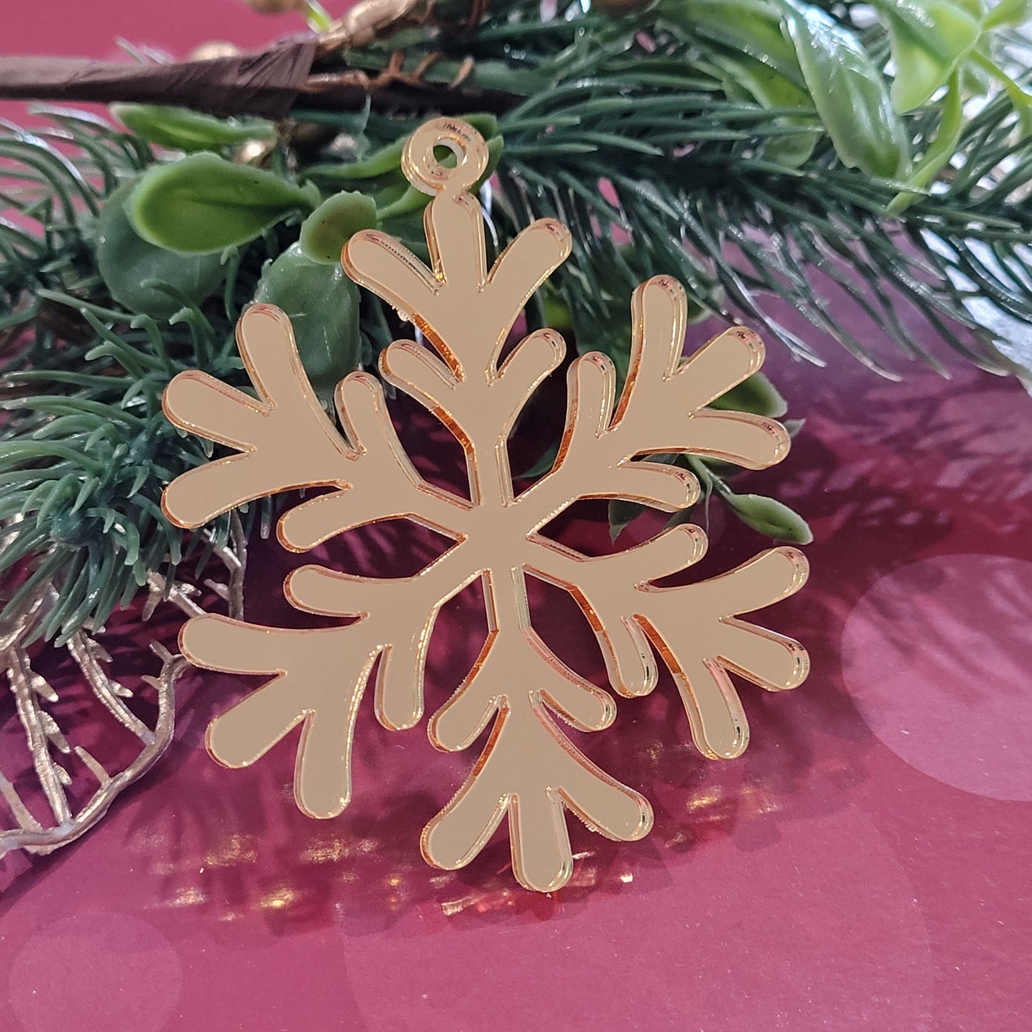 Snowflake Chirstmas Tree Ornament
