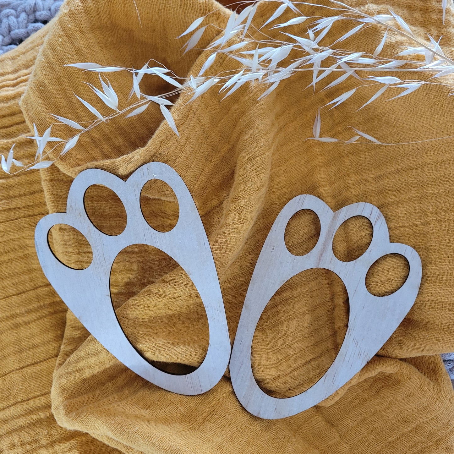 Bunny Footprint Stencils