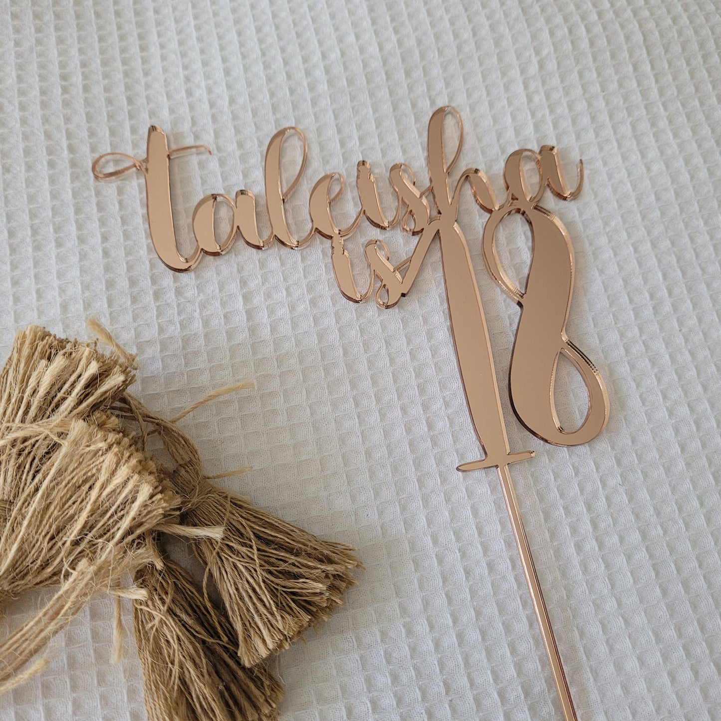 Custom Cake Topper