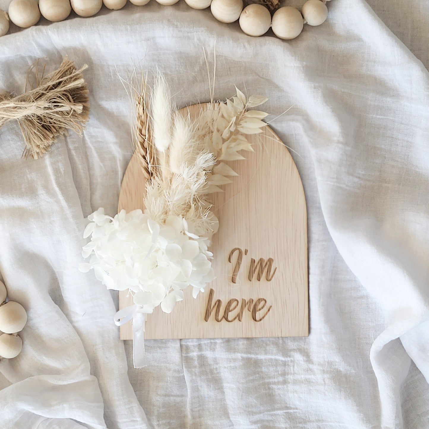 'I'm Here' Arch Plaque
