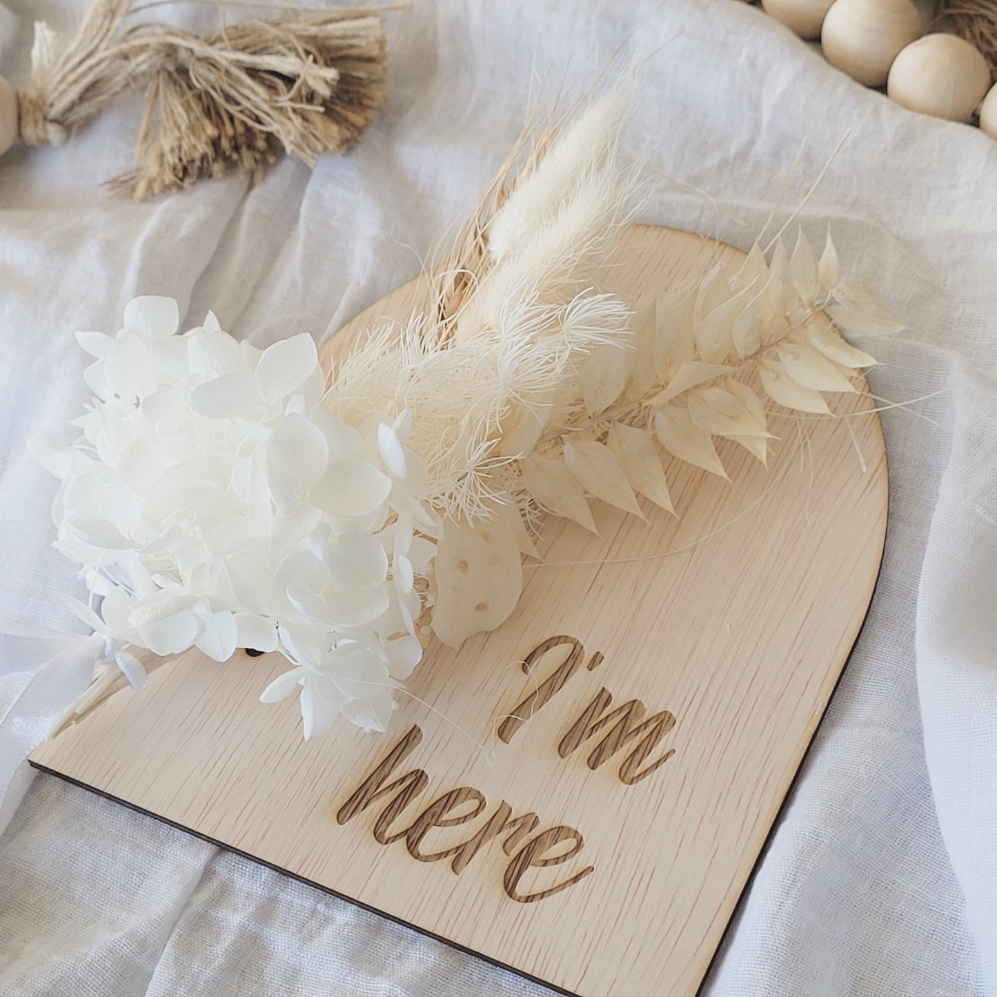 'I'm Here' Arch Plaque