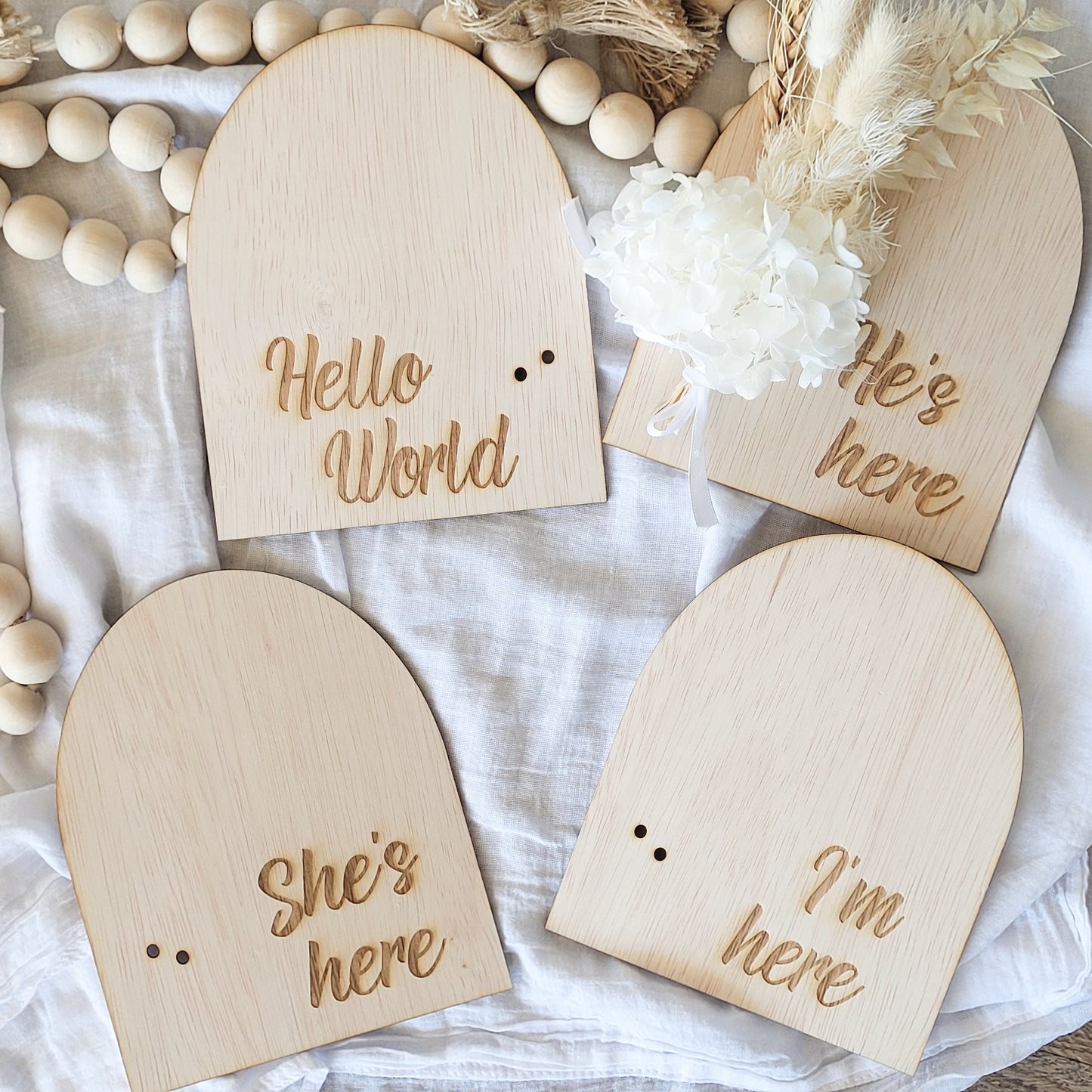 'I'm Here' Arch Plaque