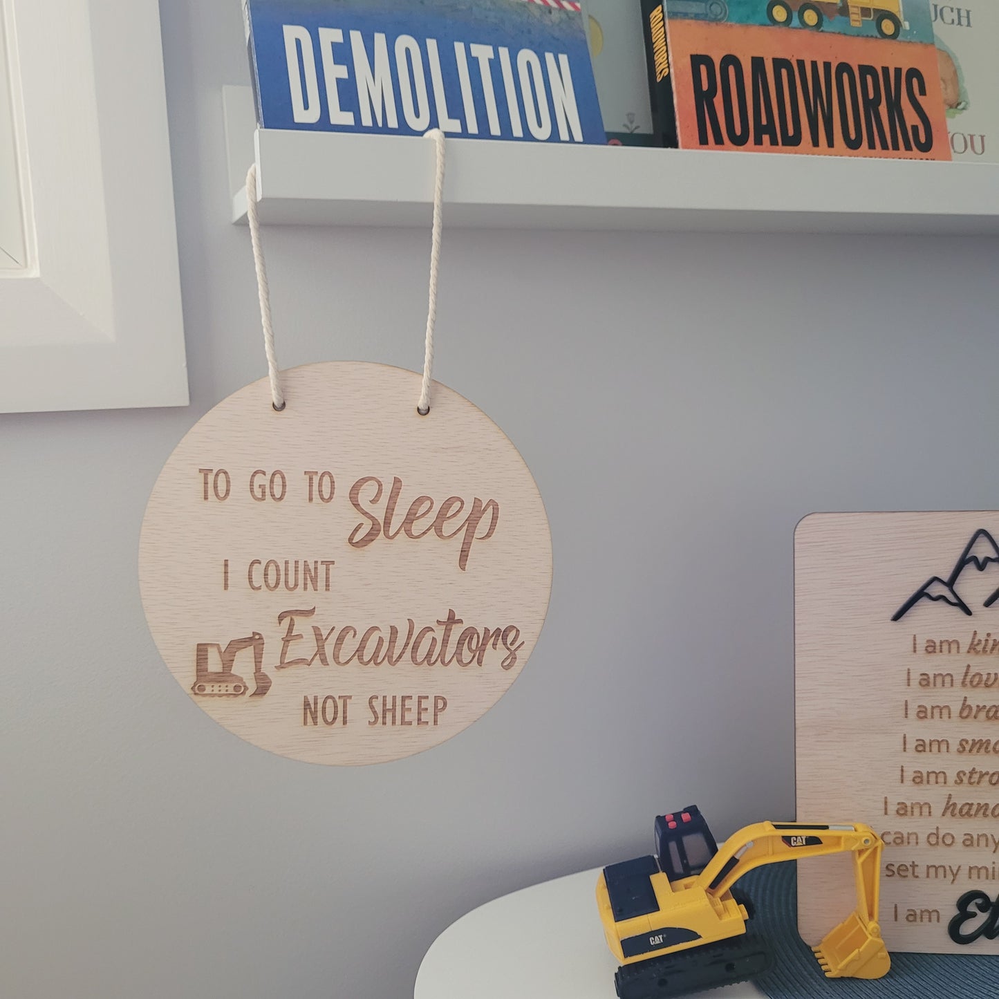 'To go to Sleep' Plaque