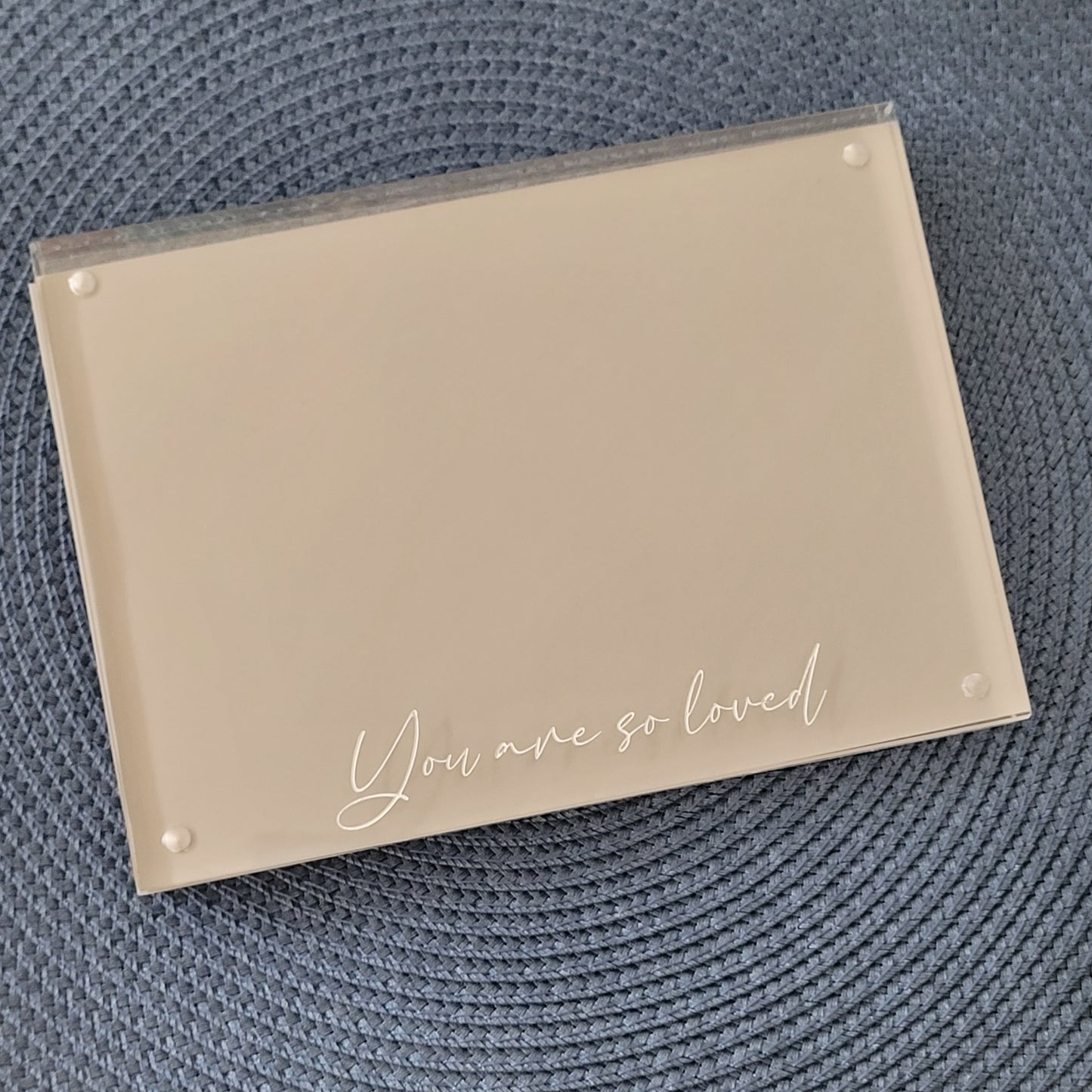 Acrylic photo frame - Personalised