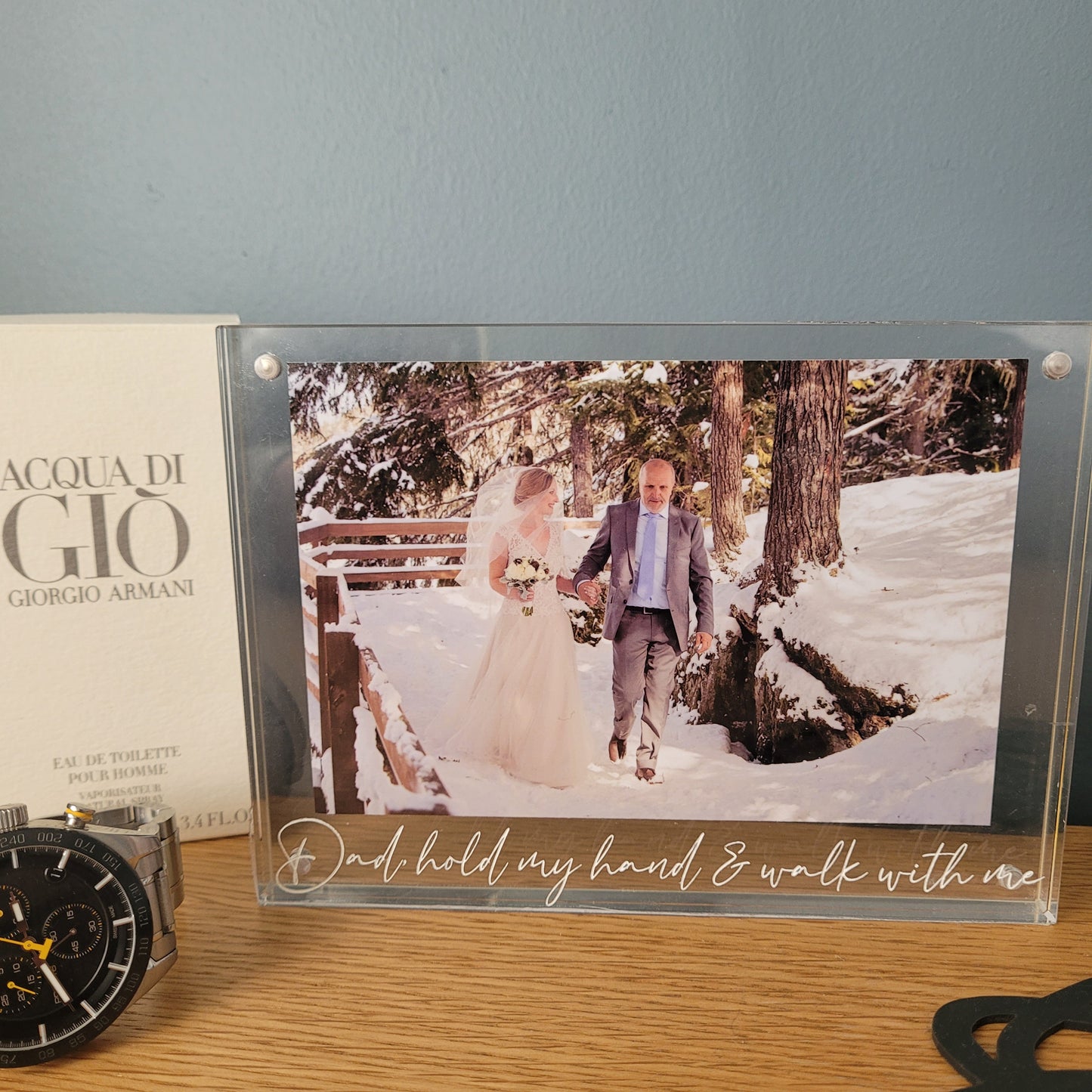 Acrylic photo frame - Personalised