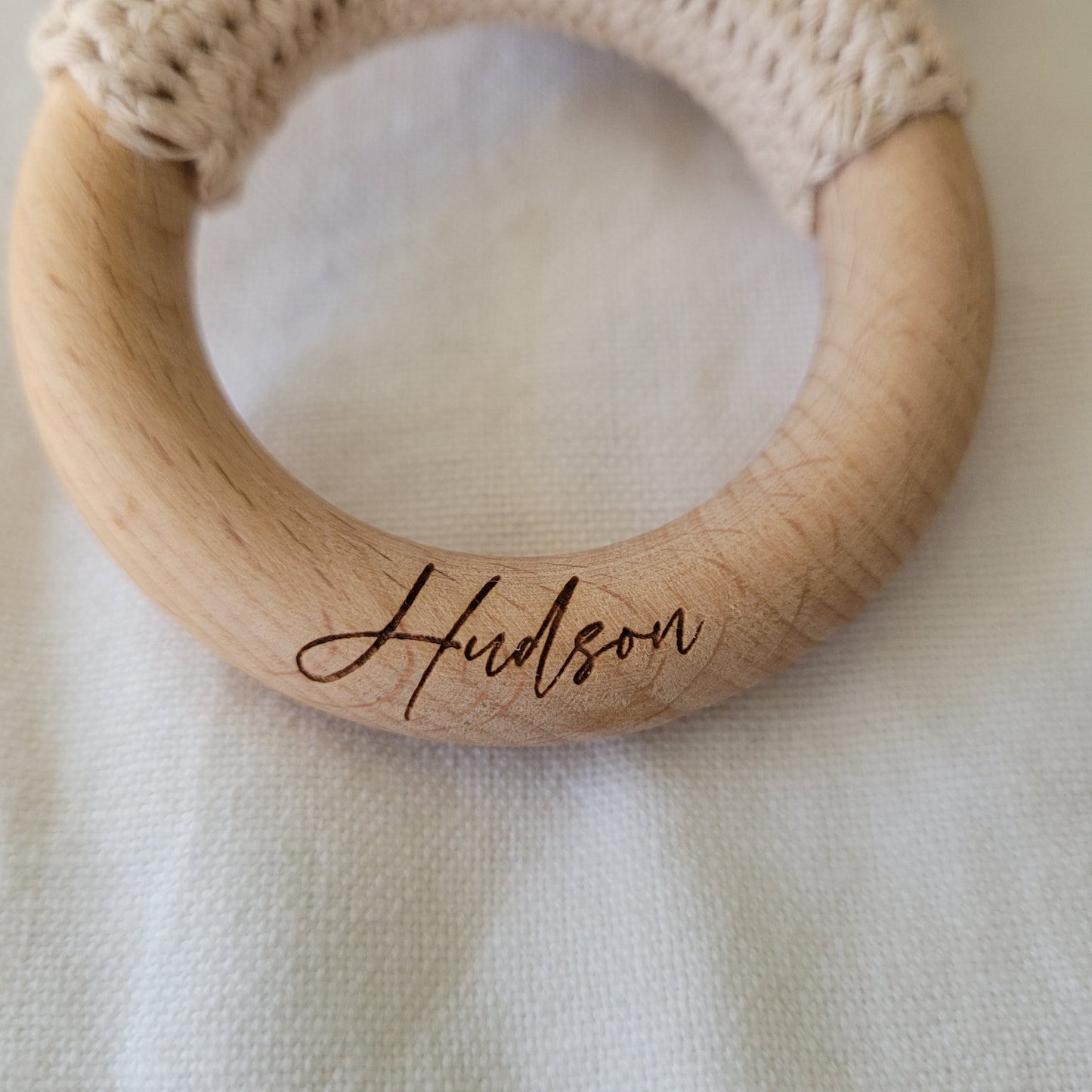 Personalised Crochet Rattle