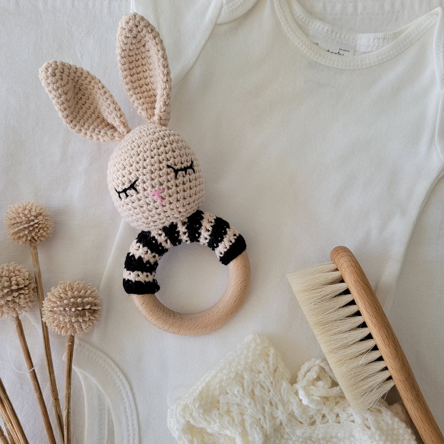 Personalised Crochet Rattle