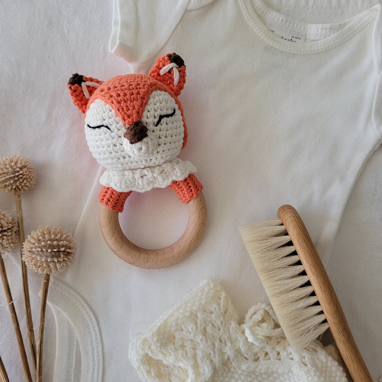 Personalised Crochet Rattle