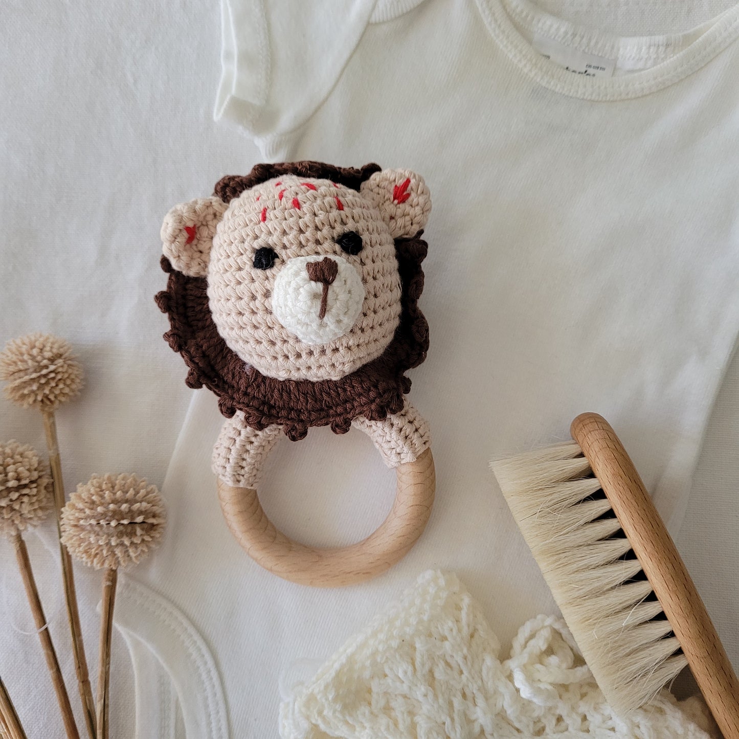 Personalised Crochet Rattle