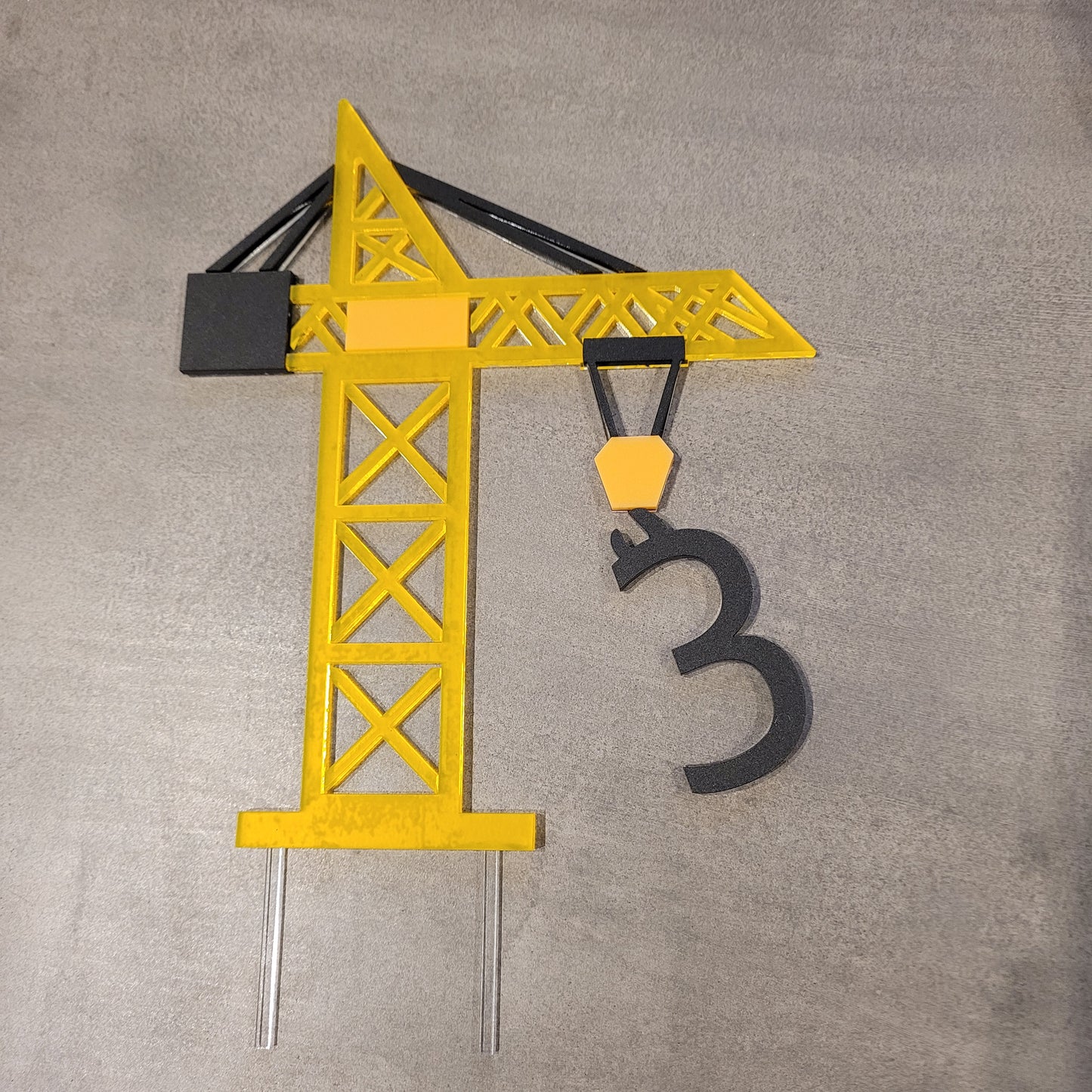 Crane Cake Topper