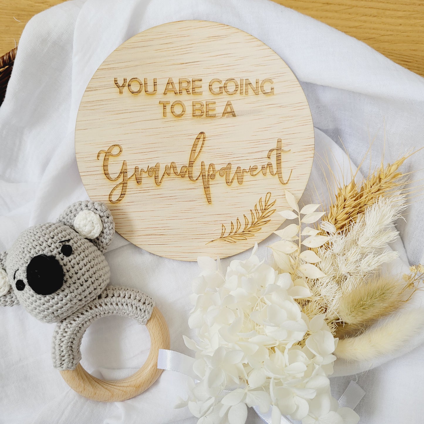 Personalised Crochet Rattle