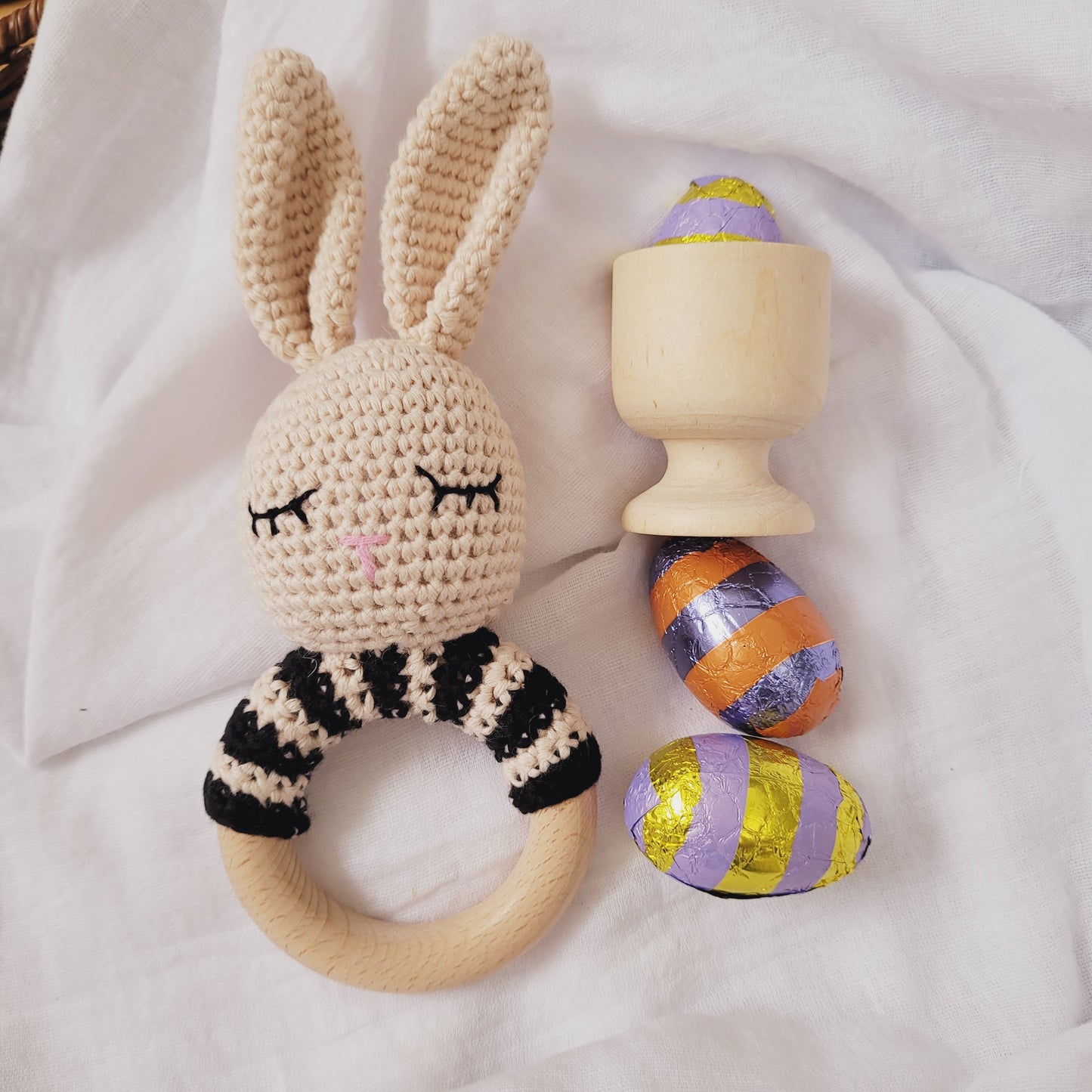 Personalised Crochet Rattle