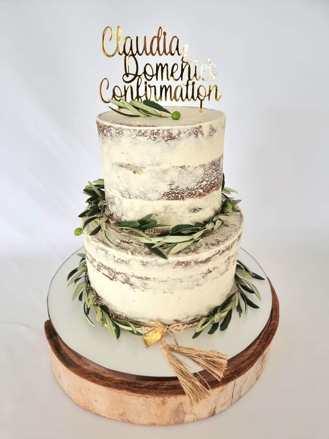 Confirmation Cake Topper