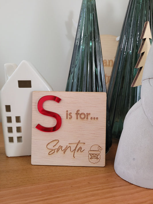 Christmas Alphabet Tiles