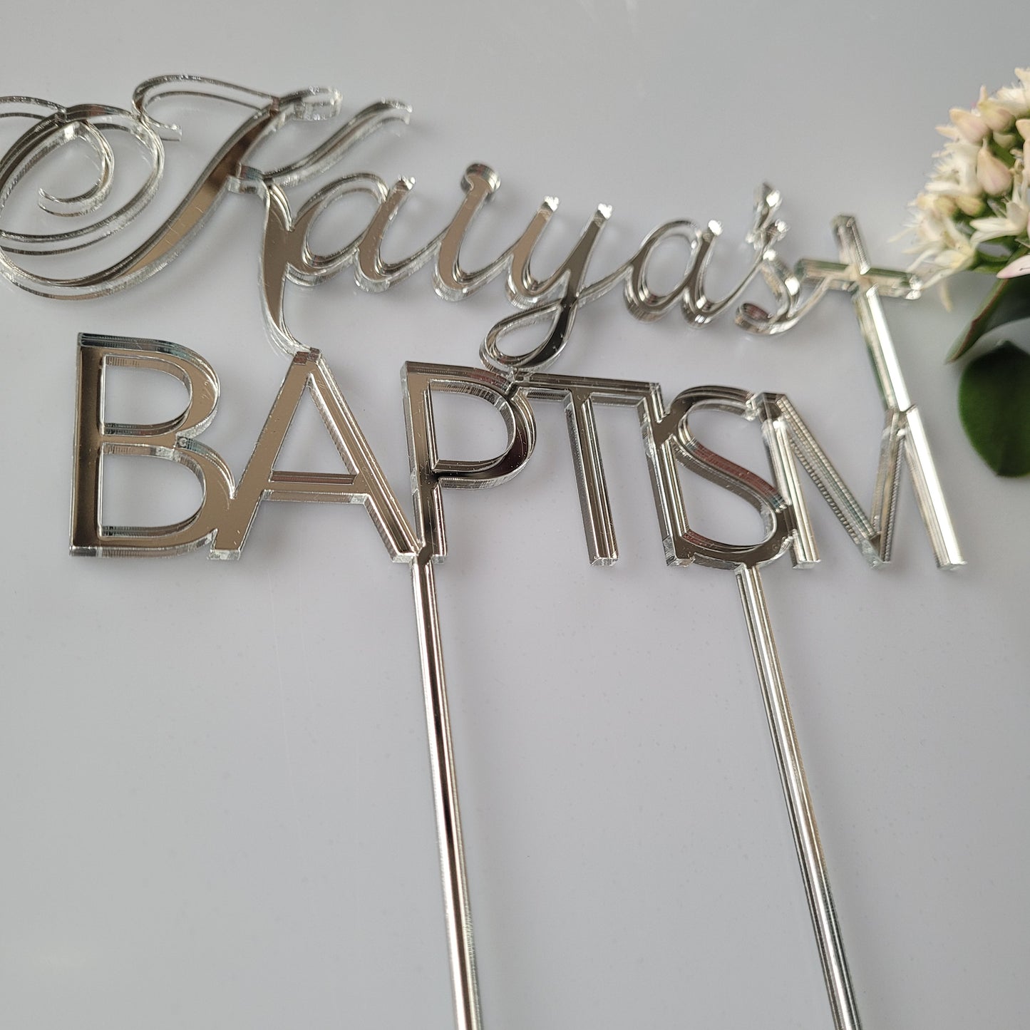 Baptism Cake Toppers