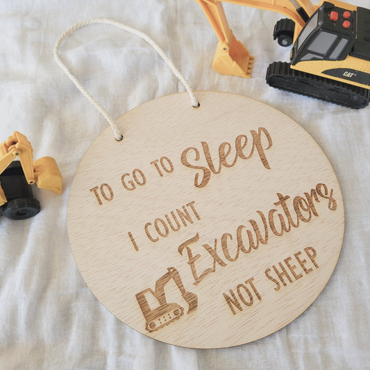 'To go to Sleep' Plaque