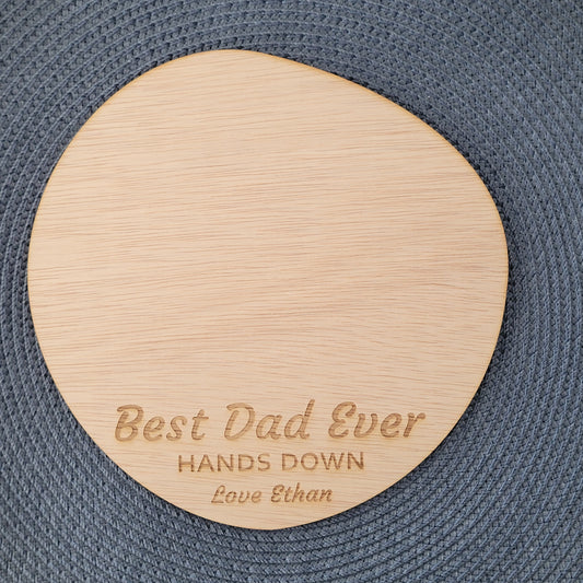 Best Dad ever plaque