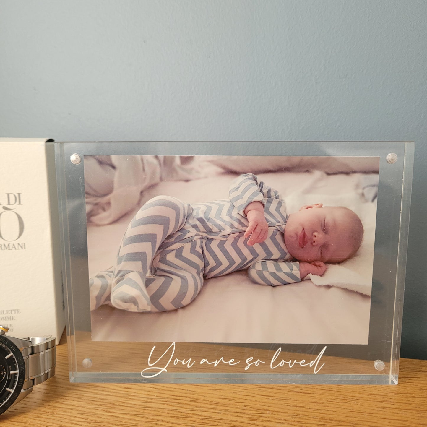 Acrylic photo frame - Personalised